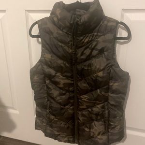 Camo Puffer Vest